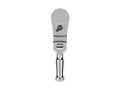 3/8 Inch Drive Folding Non-Quick-Release Stubby Ratchet
