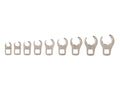 3/8 Inch Drive 6-Point Flare Nut Crowfoot Wrench Set, 9-Piece (5/16 - 3/4 in.)