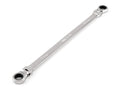5/8 x 11/16 Inch Long Flex Head 12-Point Ratcheting Box End Wrench