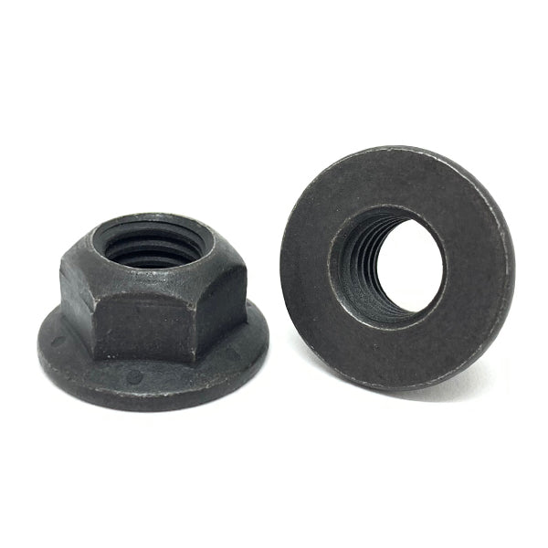 Inch Grade 8 Hex Flange Frame Bolts & Lock Nuts Black Assortment - 351 PCS
