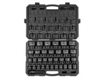 3/4 Inch Drive Shallow 6-Point Impact Socket Set with Case, 35-Piece (1/2 - 2-1/2 in.)