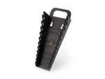 11-Tool Angle Head Wrench Holder (Black, 3/8-1 in.)