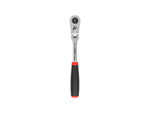 1/2 Inch Drive x 10-1/2 Inch Flex Head Quick-Release Comfort Grip Ratchet