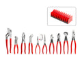 Gripping and Cutting Pliers Set with Rack (10-Piece)