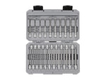 1/4 Inch Drive Long Hex and Torx Bit Socket Set with Case, 31-Piece (5/64 - 5/16 in., 2 - 8 mm, T6 - T30)