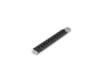 1/4 Inch Drive x 8 Inch Socket Rail, 13 Clips (Gray)