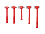 Ball Peen Dead Blow Hammer Set, 5-Piece (26, 36, 43, 47, 50 oz.)