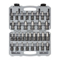 1/2 Inch Drive Hex and Torx Impact Bit Socket Set with Case, 32-Piece (1/4 - 3/4 in., 6 - 19 mm, T30 - T70)