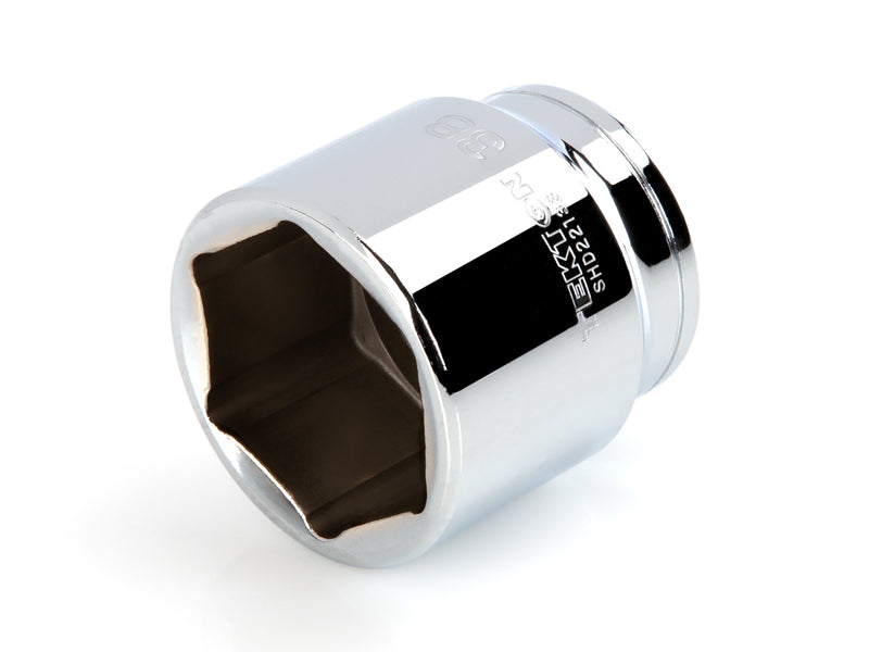 1/2 Inch Drive x 38 mm Shallow 6-Point Socket