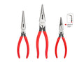 Long Nose Pliers Set, 3-Piece (7, 8, 6 in. 70-Degree)