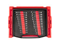 Stubby Combination Wrench Set with Open Top Drawer and Rack, 25-Piece (1/4 - 3/4 in., 6 - 19 mm)