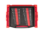 Stubby Combination Wrench Set with Open Top Drawer and Rack, 25-Piece (1/4 - 3/4 in., 6 - 19 mm)
