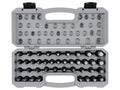 3/8 Inch Drive Hex, Torx, Triple Square Impact Bit Socket Set with Case (40-Piece)