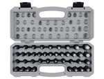 3/8 Inch Drive Hex, Torx, Triple Square Impact Bit Socket Set with Case (40-Piece)