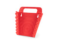 7-Tool Long Flex 12-Point Ratcheting Box End Wrench Holder (Red)