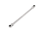 3/8 x 7/16 Inch Long Flex Head 12-Point Ratcheting Box End Wrench