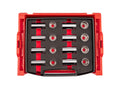 1/2 Inch Drive Shallow and Deep 12-Point Socket Set with Open Top Drawer and Rack, 16-Piece (25 - 32 mm)