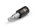 3/8 Inch Drive x M9 Triple Square Impact Bit Socket