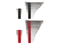 Stubby and Standard Length Combination Wrench Set with Modular Organizers, 71-Piece (1/4 - 1-1/4 in., 6-32 mm)