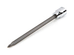 3/8 Inch Drive x #1 Long Phillips Bit Socket