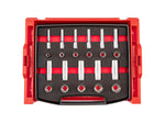 1/2 Inch Drive Shallow and Deep 12-Point Socket Set with Open Top Drawer and Rack, 22-Piece (3/8 - 1 in.)
