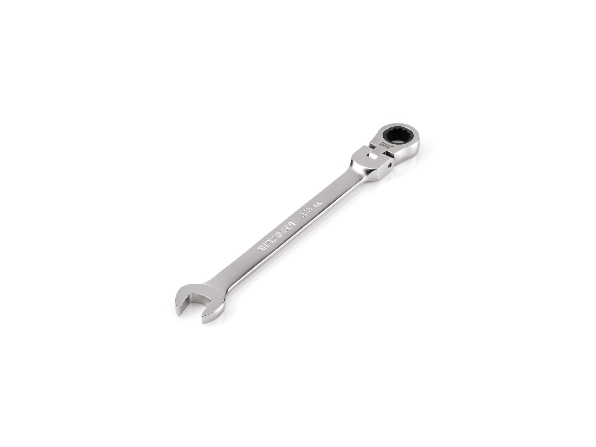 3/8 Inch Flex Head 12-Point Ratcheting Combination Wrench