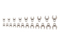 3/8 Inch Drive Crowfoot Wrench Set, 21-Piece (5/16 - 3/4 in., 8 - 19 mm)