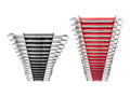 Combination Wrench Set with Racks, 34-Piece (1/4-1 in., 6-24 mm)