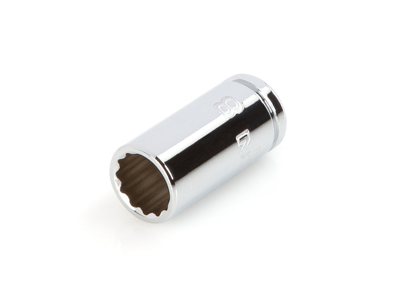 1/4 Inch Drive x 8 mm Shallow 12-Point Socket