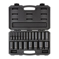 1/2 Inch Drive Deep 6-Point Impact Socket Set with Case, 21-Piece (5/16 - 1-1/2 in.)