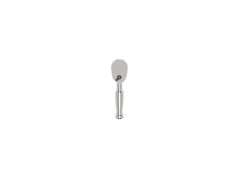1/4 Inch Drive x 3 Inch Non-Quick-Release Stubby Ratchet