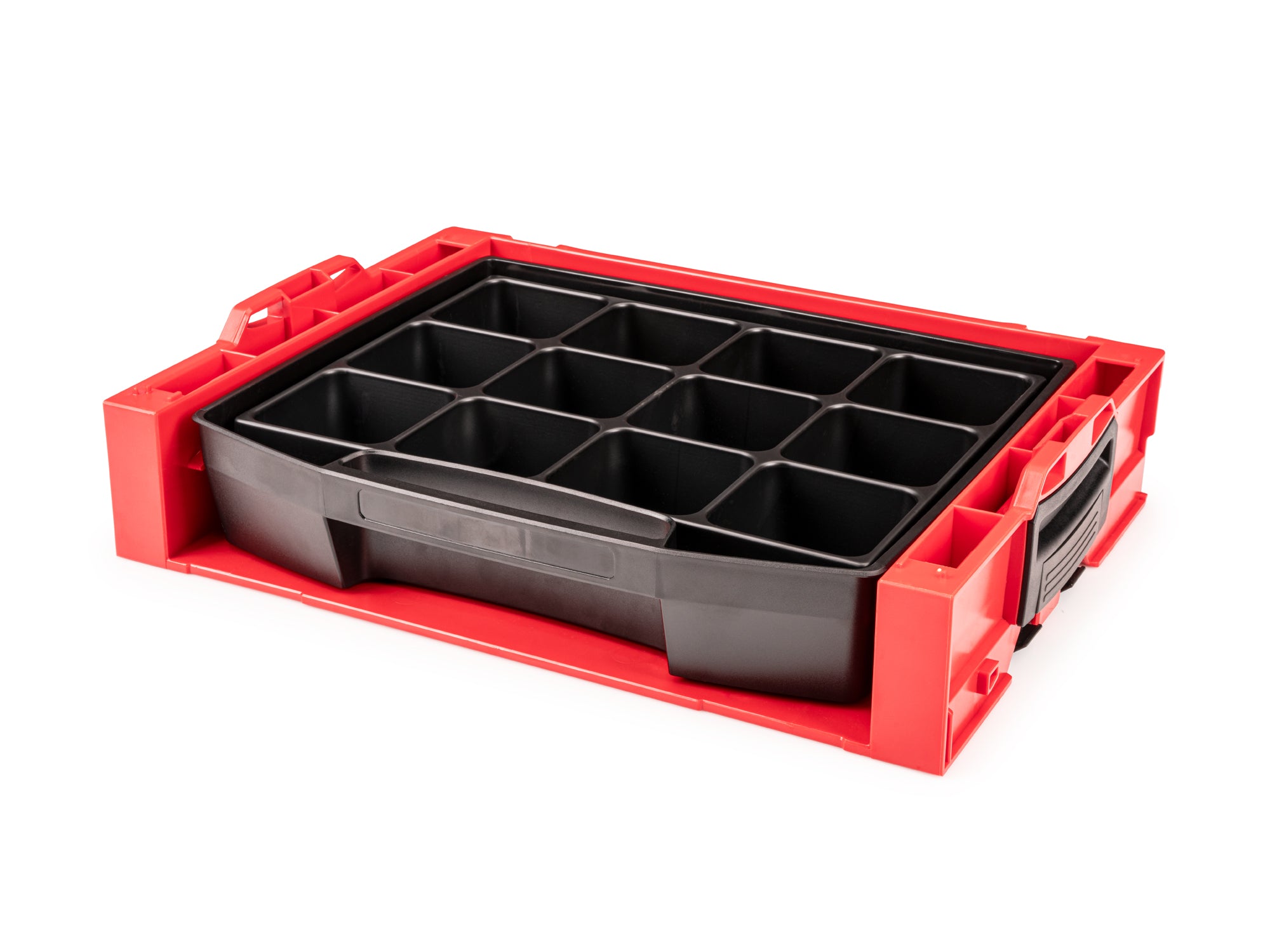 Open Top Drawer (LS-Tray) with 12-Cavity Parts Tray and Stacking Drawer ...