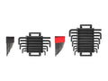 Ball End and Flat End Hex L-Key Set with Holders and Racks, 43-Piece (0.050 - 3/4 in., 1.3 - 19 mm)