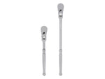 3/8 Inch Drive Flex Head Non-Quick-Release Ratchet Set, 2-Piece (8, 12 in.)