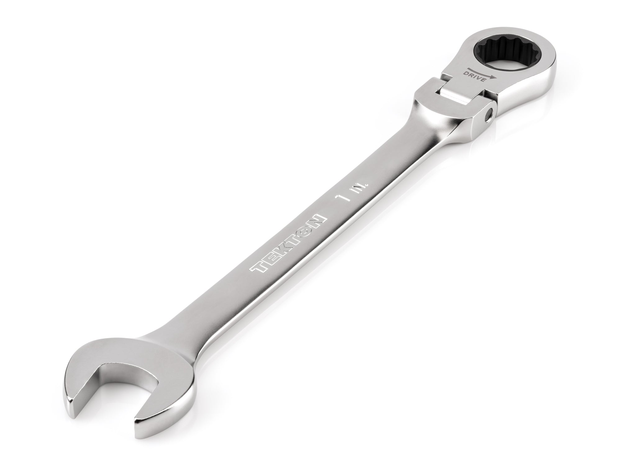 1 Inch Flex Head 12-Point Ratcheting Combination Wrench