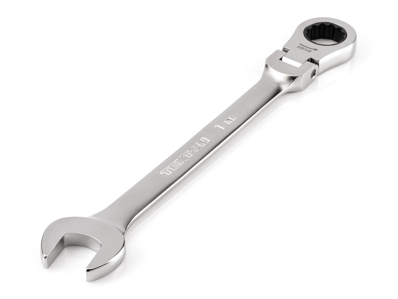 1 Inch Flex Head 12-Point Ratcheting Combination Wrench