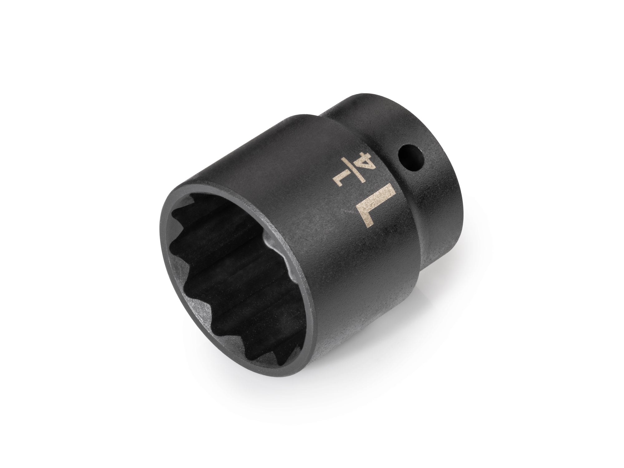 1/2 Inch Drive x 1-1/4 Inch Shallow 12-Point Impact Socket