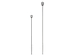 3/8, 1/2 Inch Drive Non-Quick-Release Extra-Long Ratchet Set, 2-Piece (18, 24 in.)