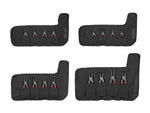 5, 7, 9 Inch Internal and External Retaining Ring Pliers Set with Rolls, 16-Piece (0.037, 0.047, 0.070, 0.090 in. Tips)
