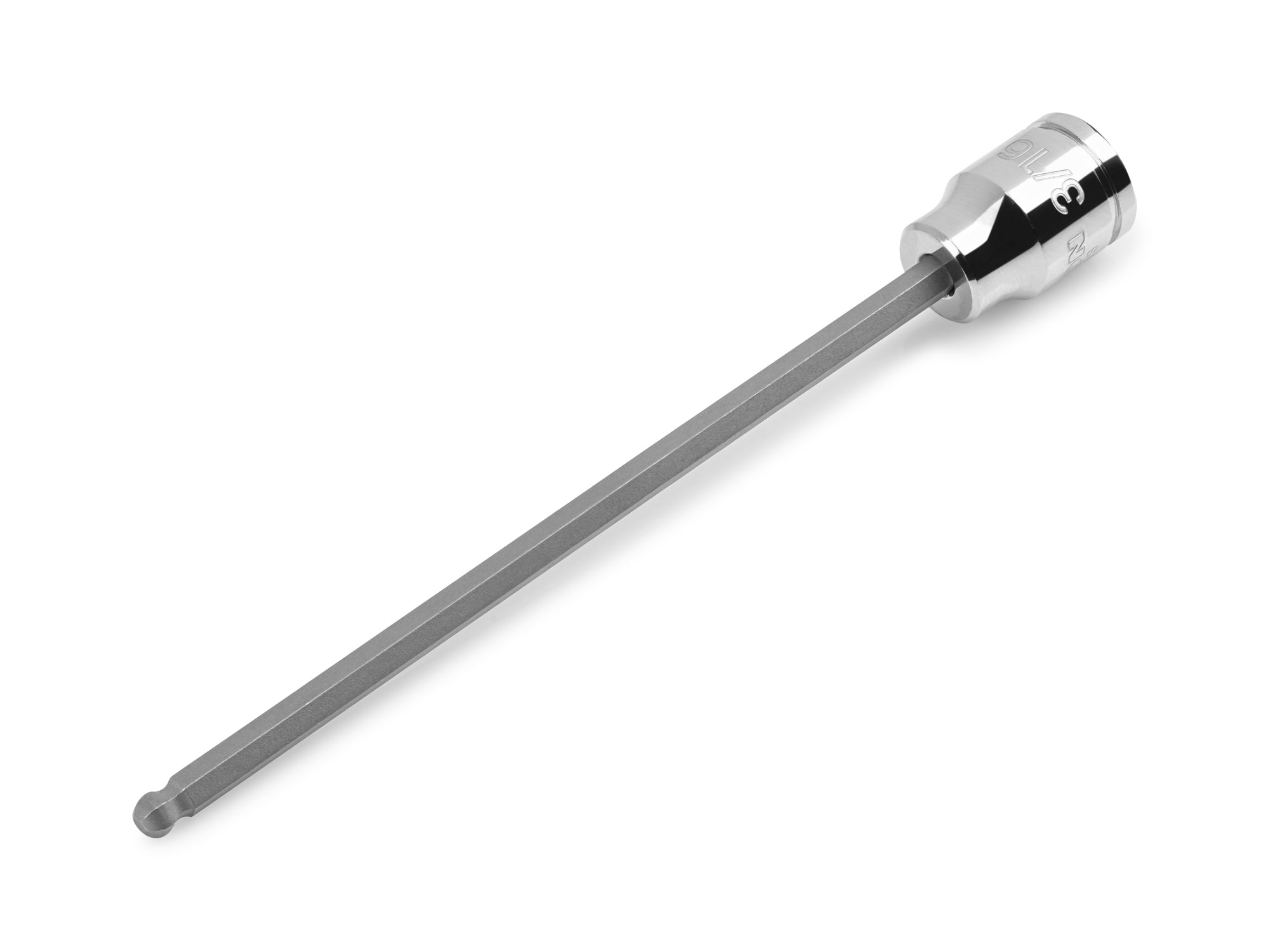 3/8 Inch Drive x 3/16 Inch Long Ball End Hex Bit Socket