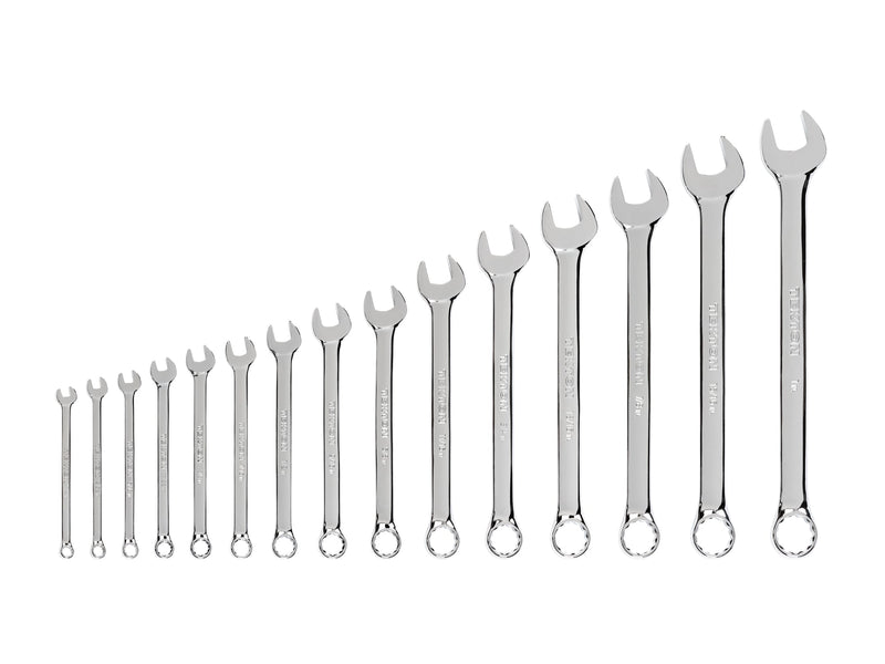 Combination Wrench Set, 15-Piece (1/4-1 in.)