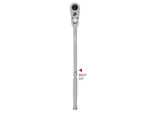 1/2 Inch Drive x 14 Inch Flex Head Quick-Release Bent Handle Long Ratchet
