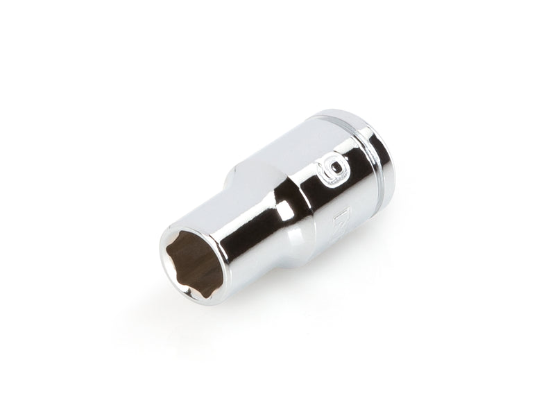 1/4 Inch Drive x 6 mm Shallow 6-Point Socket