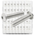 Metric Stainless A4-70 Button Socket Head Cap Screws  - 1520 PCS