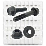 Metric Class 10.9 Hex Flange Frame Bolts & Nuts Assortment Phos & Oil - 369 PCS