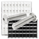 Metric Stainless A4-70 Button Socket Head Cap Screws  - 1521 PCS