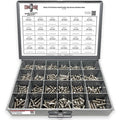 Metric A2-70 Allen Button Head Socket Cap Screws Bolts Stainless Steel Assortment - 905 PCS