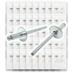 Aluminum and Steel Multi-Grip, Closed-End, & Oversized Head Rivets Assortment - 2025 PCS