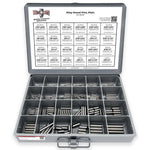Plain Finish Hardened Alloy Dowel Pins Assortment - 293 PCS