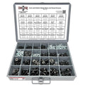Inch and Metric Body Bolts and Panel Screws Assortment - 575 PCS
